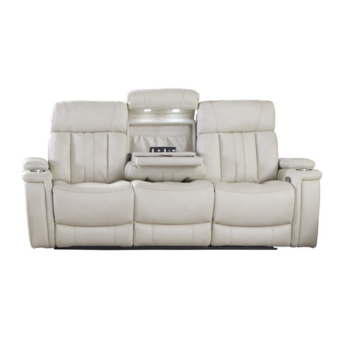 Wade Logan® Batta 89'' Pillow Top Arm Reclining Sofa & Reviews Wayfair
